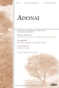 Adonai SATB choral sheet music cover